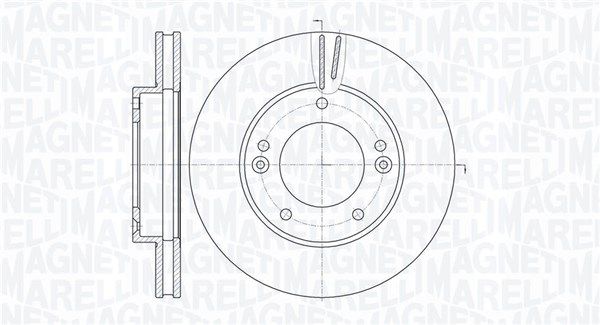 MAGNETI MARELLI Jarrulevy 361302040462